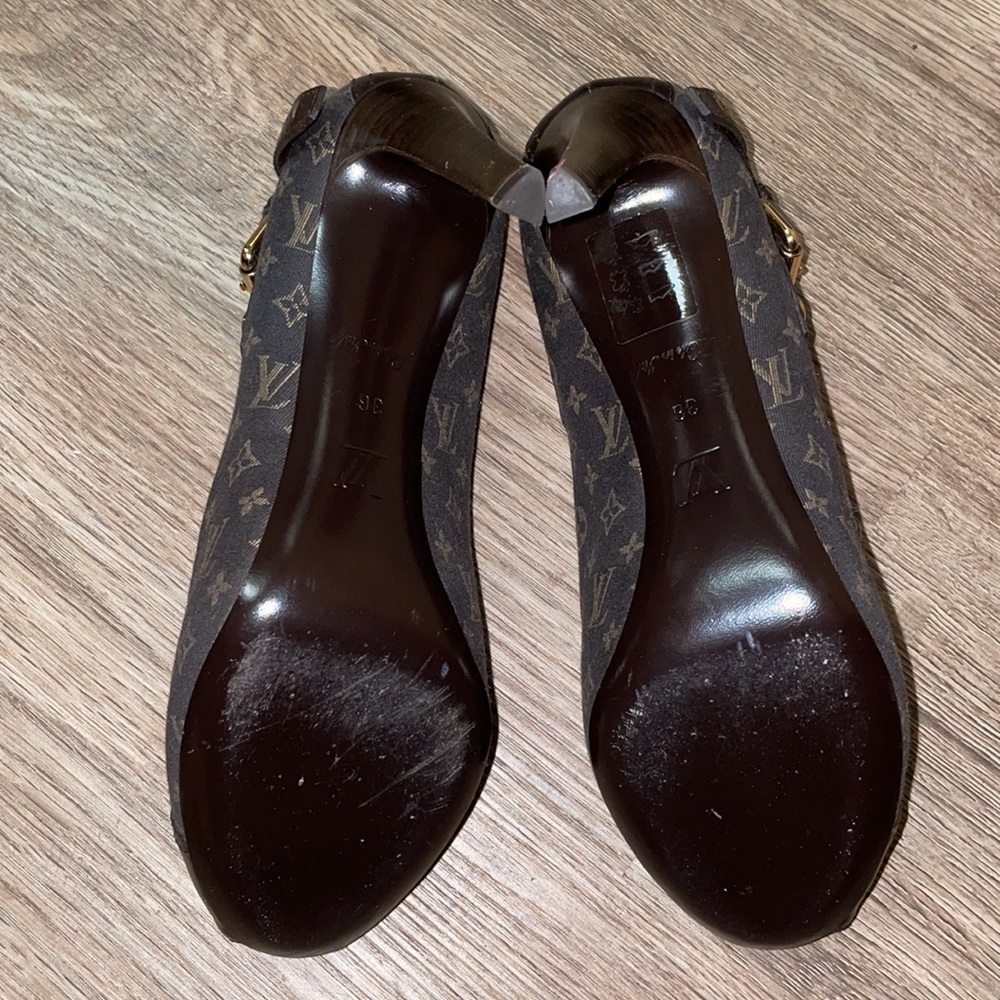 Louis Vuitton peep toe heels size - 36 - Picture 4 of 7